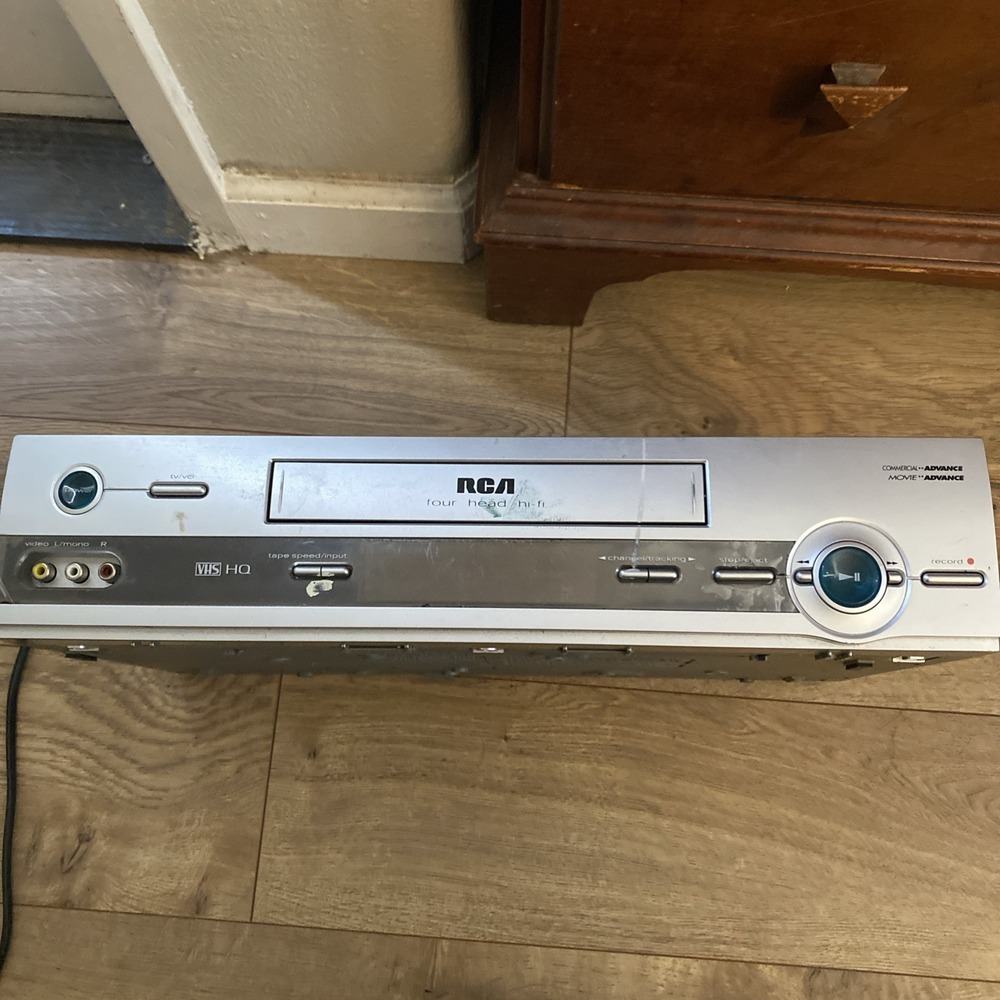 RCA VCR MODEL VR712HF Untested Tape Inside Used To Work.